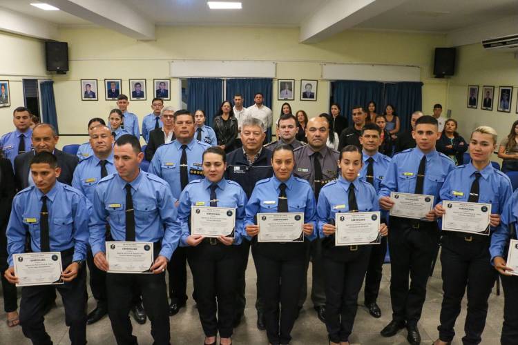 LA POLICÍA DEL CHACO SUMA PERSONAL CAPACITADO PARA REFORZAR LA SEGURIDAD