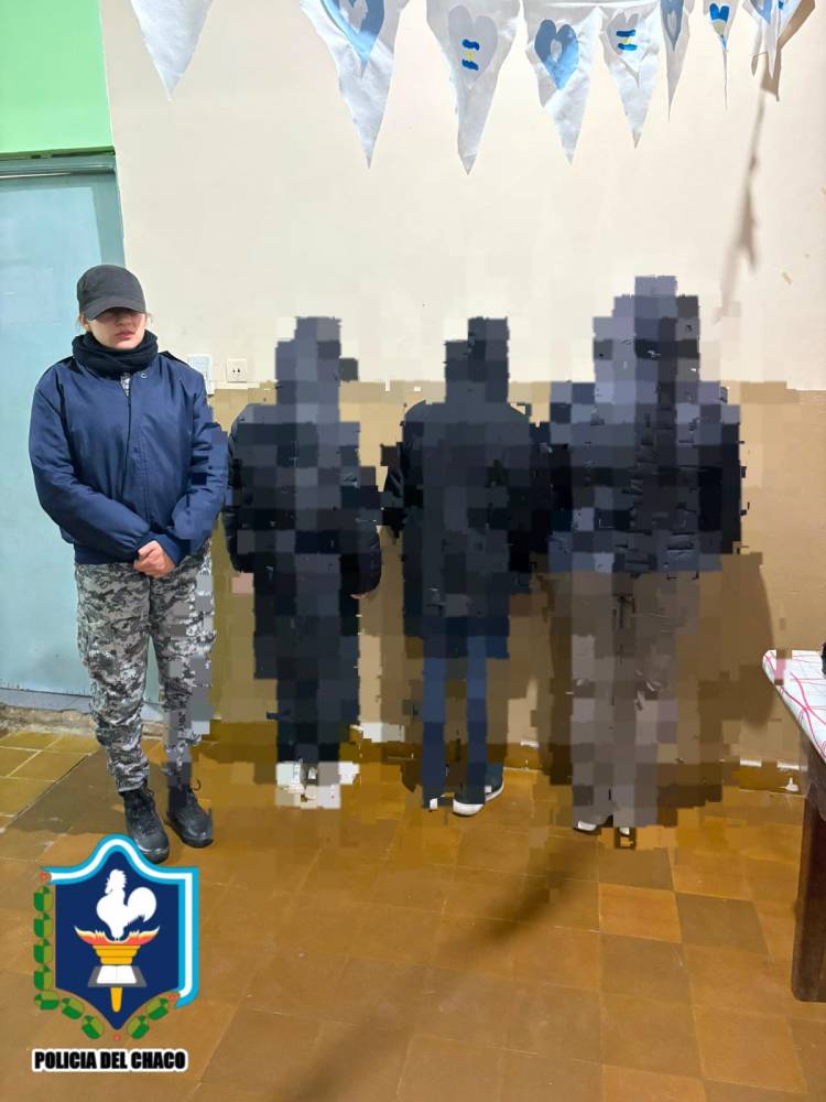 VILLA ÁNGELA: TRES MENORES FUERON DETENIDOS POR ROBAR UNA CASA DE VENTA TELEFONÍA CELULARES