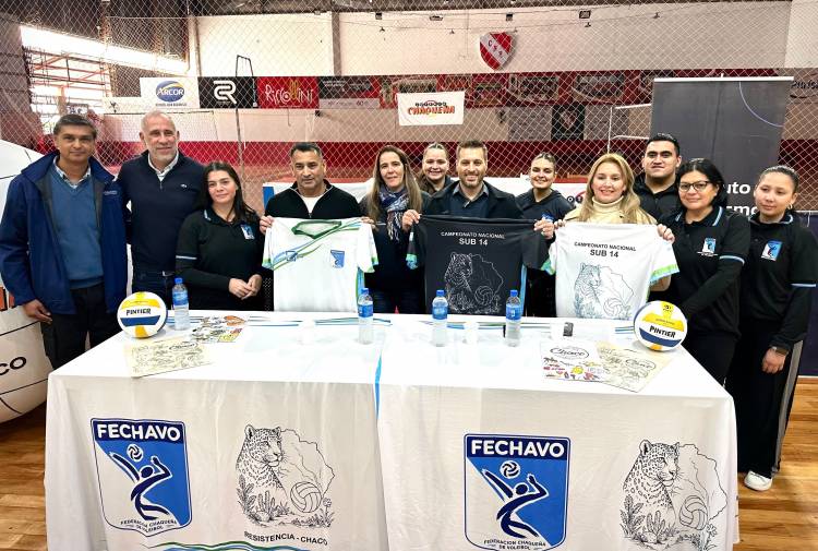 CHACO SERÁ SEDE DEL TORNEO NACIONAL DE VÓLEY SUB-14 CON 44 EQUIPOS DE 22 PROVINCIAS
